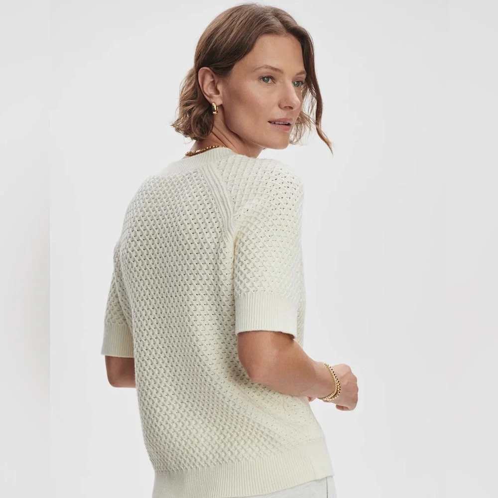 ♥️ Varley Lucy knit in cream NWT - Picture 4 of 7